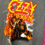 Ozzy Osborne Bark at the Moon Art Oversized Metal Band Tee M Photo 1