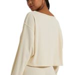 Roxy Women's Sandy Road Long Sleeve Top in Parchment size M NWT Photo 2