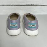 Toms  Alpargata Mallow Lavender Slip On Shoe Size 8.5 Photo 3