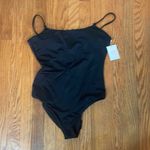 ANDIE ‎ The Jetties One Piece Swimsuit Black size L NWT Photo 2