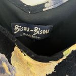 Bisou Bisou Floral Black Maxi Dress Photo 1