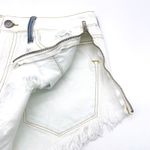 Vanilla Sky Denim Shorts Womens Medium Two Tone Distressed Grunge Rocker Beach Blue Photo 5