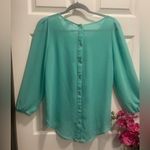 PaperMoon  Modern Solid Blouse for Women Size M. Photo 1