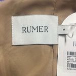 Revolve Rumer Womens S Gypsy A Line Mini Dress Purple Cutouts Long Sleeve NWT Photo 7