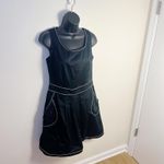 Love moschino  Women's Tea Length Dress Size‎ 8 Black Cotton Photo 2