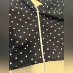 Versona  Black and White Polka Dot Straight Leg Pants Photo 6