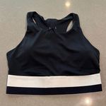 Fabletics  Black High Neck Racerback Sports Bra Activewear no tag, small‎ Photo 0