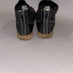 Hush Puppies  Black Leather Boots with lattice Stitching size 6.5 women’s EUC Photo 2