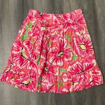 Lilly Pulitzer Silk Multi with a Splash Fayette skirt 4 Photo 0