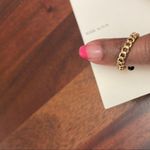 A New Day Gold-Tone Chainlink Fashion Ring set size 6 and size 8 Photo 2