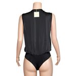 FAVORITE DAUGHTER Sleeveless Date Bodysuit, Black, Large Black Photo 8