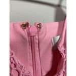 The 8th Sign Crochet lace Midi Dress Size 16 Baby Pink Barbiecore Girlhoodcore Photo 3