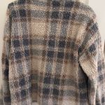 Thread and Supply Plaid Quarter-Zip Sherpa Photo 2