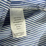 J.Crew  Women’s V neck blue stripes size zip top size 0 Photo 5