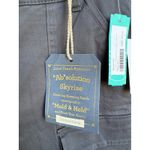 Democracy Curve Equality Ab solution Skyrise Navy Cargo Shorts Women Size 14 NWT Photo 2