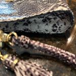 Brahmin EUC Authentic Vintage Python Snakeskin Wristlet Clutch Bag Photo 9