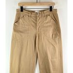 Frame  Women Pants Khaki Utility Baggy Relaxed Fit Straight Leg High Rise Size 27 Photo 5