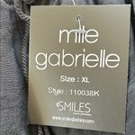 Mlle Gabrielle  Black Midi Dress Photo 7