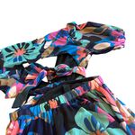 Baltic Born  Bastina Open Back Maxi Dress Floral Print Flowy Bold Size Small NWT Photo 5