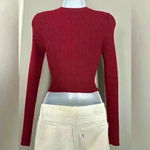 Forever 21  Women's Berry Cropped Top Sweater (482) Photo 2