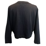 Jessica Howard  Evenings NWT Open Sweater Shrug Cardigan Black Cropped 1X Photo 5