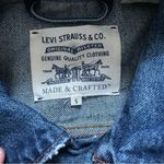 Levi's Rose Floral Denim Jacket Size Small Photo 2