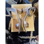 Badgley Mischka Jewel  Bronwen Embellished Evening Shoe Size 8 Rhinestones‎ Photo 5