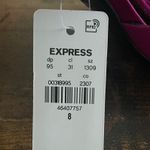 EXPRESS  Wild Orchid Embellished Bow high heels Photo 2