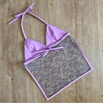 Handmade Y2K Fairycore Mermaid
Embellished Halter Babydoll Vest Top Photo 4