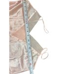 Victoria Secret Pink Satin Teddy Lingerie M VTG Gold Label Ruffle Trim Bodysuit Size M Photo 10