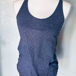 Zine Clothing Blue Fitted Tank Top Photo 3