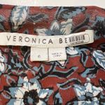 Veronica Beard 6 Anjali Silk Floral Print Mini Dress Fall Cottagecore Fairy Mood Photo 3