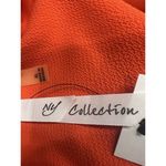 Ny Collection  Women's Laser-Cut‎ Popover Jumpsuit Mandarin Orange XL MSRP 70.00 Photo 4