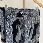 Harvé Benard Style by Harve Bernard wide leg black and white paisley print pants. 2X Photo 1
