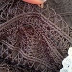 ZARA  Black & White Lace Dress Size Large Photo 7