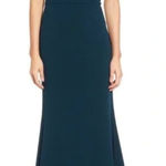 Lulus  Dress Womens Medium Teal Infinite Glory Maxi Mermaid Formal Evening Gown Photo 0