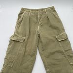 Free People FP First Light Utility Cargo Pants In Boa Green Women’s Sz 4 Photo 6