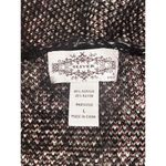 Anthropologie Oliver Open Cardigan Madras Plaid Fuzzy Cozy 90’s Y2K Sz Large Photo 2