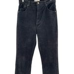 Rolla's Dusters Corduroy Pants Straight Leg High Waist Cords Black Size 29 Photo 6