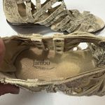 Jambu  Women’s Sugar Floral Wedge Sandal Size 10 Beige Tan Comfort Non Slip Photo 5