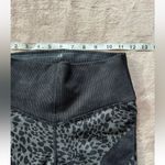 Good American Womenâs Essentials Leggings High Waist Black Leopardâ Print Sz 2 Photo 6
