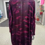 Terra & Sky  Purple and Pink Camo Cardigan Photo 1