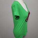 NY&CO Soho Jeans kelly green watermelon tee size medium Photo 3