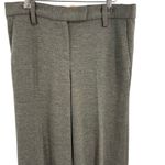 Tory Burch Trousers Size 8 Grey Wool Blend Straight Leg Photo 1
