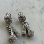 Marc Jacobs NWOT Marc Jacob’s Elegant Silver Shoe Earrings Photo 8