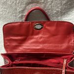 Rosetti Elegant Red Crocodile-Embossed Handbag Photo 8