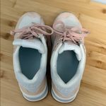 New Balance 574 Size 6 Women's Pink and White Sneakers WL574NE2 Photo 7