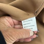 Solitaire Anthropologie  Faux Suede Belted Paisley Trench Coat Photo 7