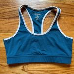 All Access  blue and white sports bra size large Photo 0