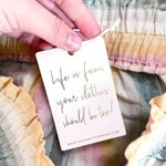 Show Me Your Mumu NWT Show Me You MuMu Nevada Peterson Flowy Wide Leg Pants Pastel Stripe Size M Photo 5